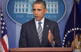 Obama: Mỹ và châu Âu sẵn sàng trừng phạt Nga 